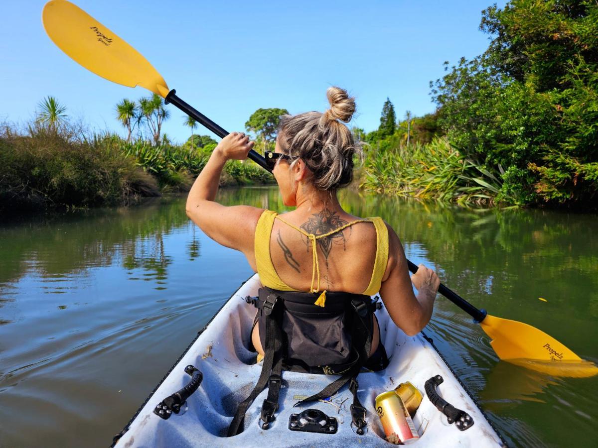 فندق Adventurer'S Chest - Pohutukawa Hotwater Beach المظهر الخارجي الصورة